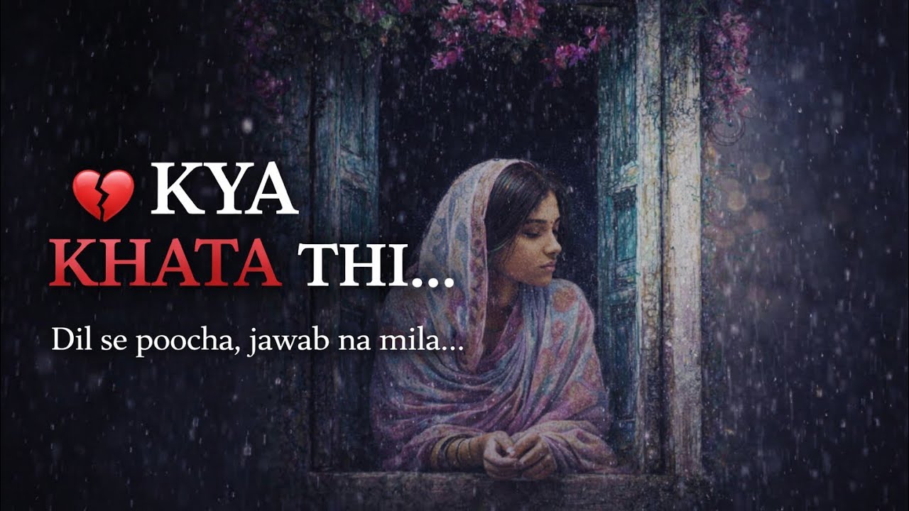 Kya Khata Thi || Hindi Sad love song 💔 || Hindi Songs (Arijit Singh style)