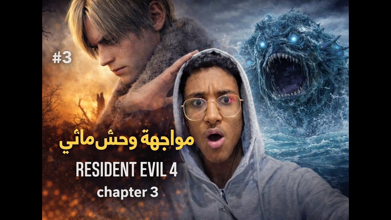 تختيم Resident Evil 4 |مواجهة وحش برمائي