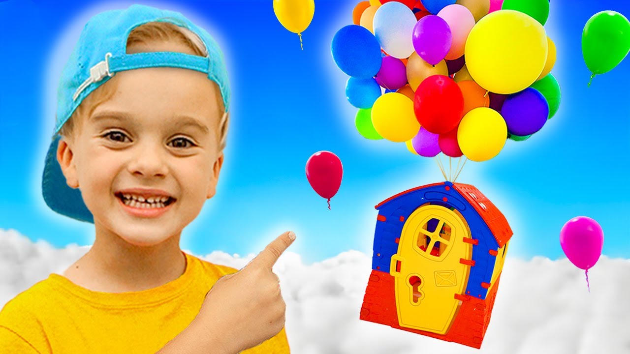 Сколько шариков нужно, чтобы полететь? | Крутой научный эксперимент