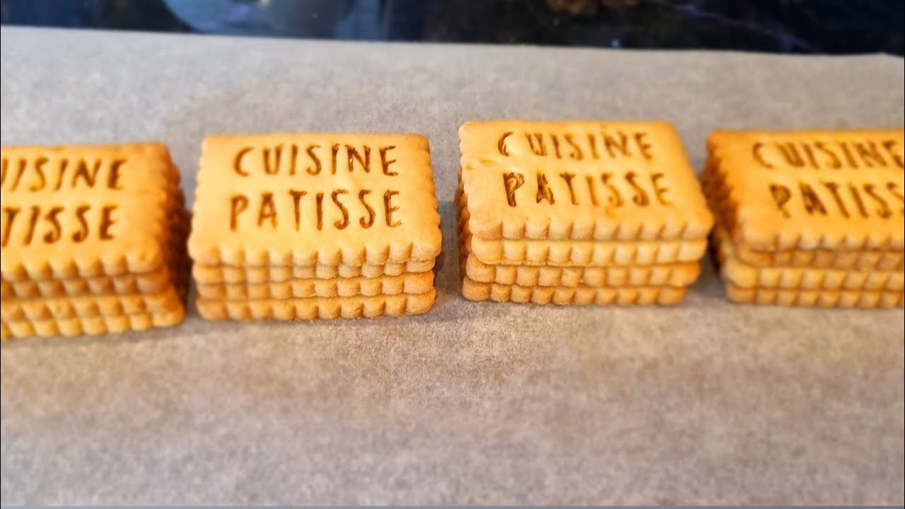 Biscuits secs personnalisés