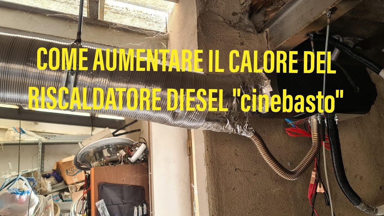 COME RECUPERARE IL CALORE DEI GAS DI SCARICO DEL RISCALDATORE DIESEL 