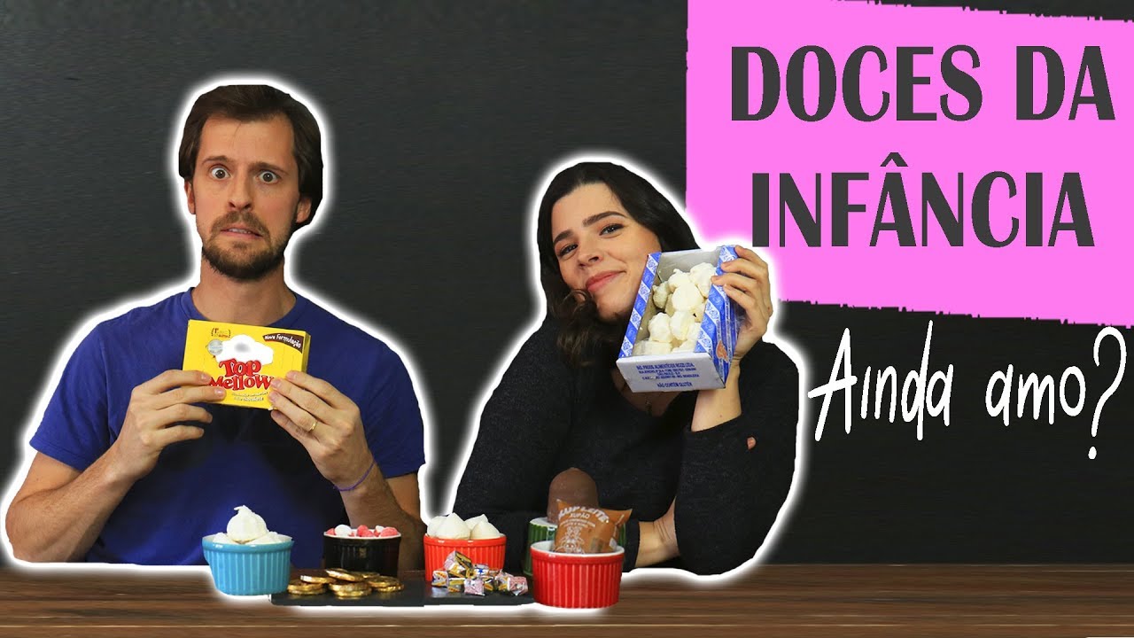 EXPERIMENTANDO DOCES DA MINHA INF&Acirc;NCIA - Que que era isso?! | TPM por Ju Ferraz