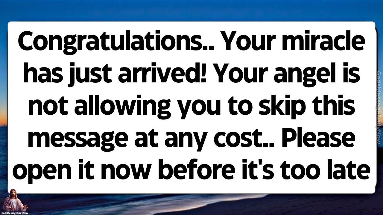 💸Congratulations! Your miracle has arrived! Your angel is not permitting you to skip this! Open Now