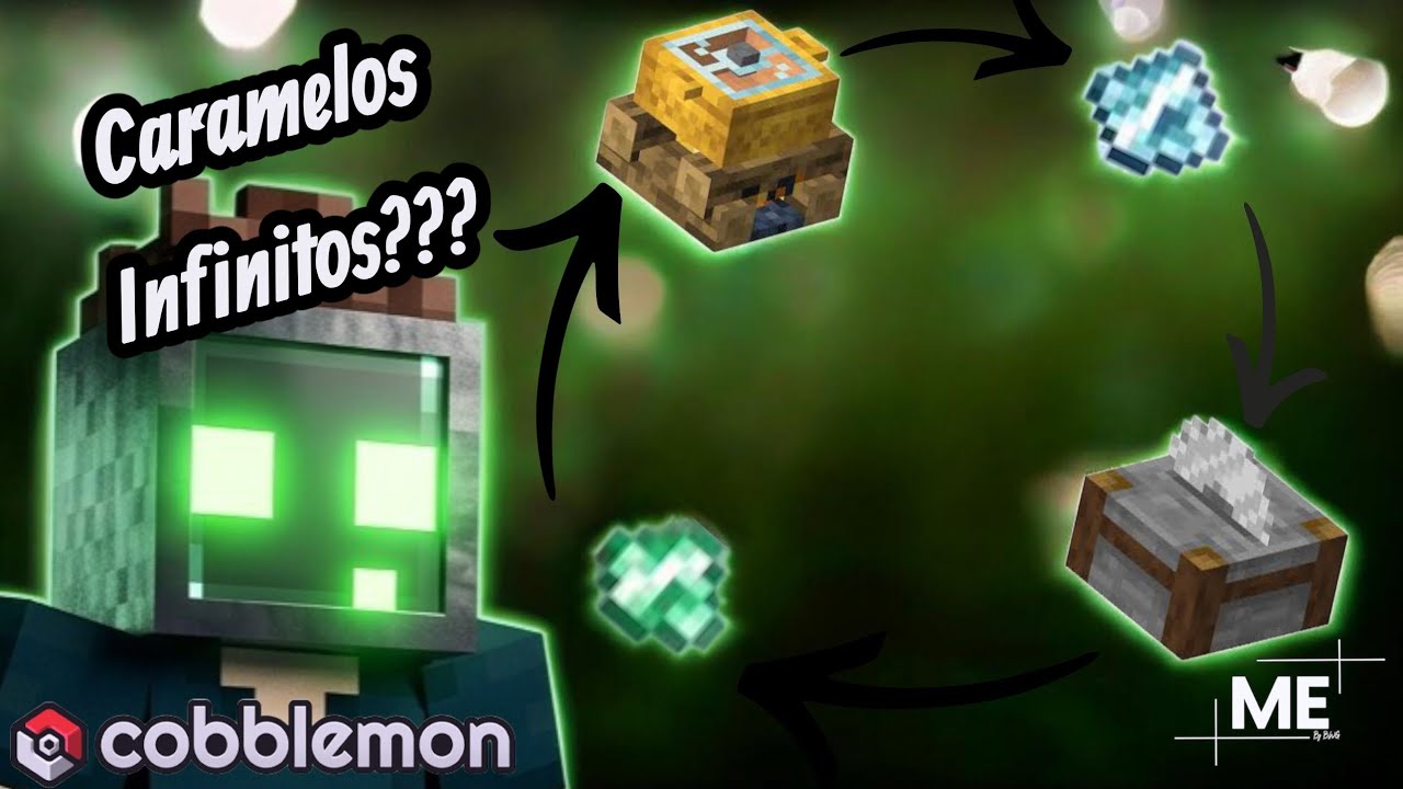 Creamos una granja de Caramelos Exp infinitos en Minecraft Cobblemon