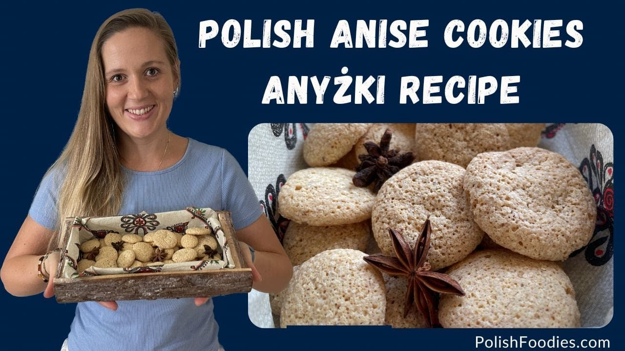 Polish Anise Cookies Recipe - Ciasteczka Anyżowe