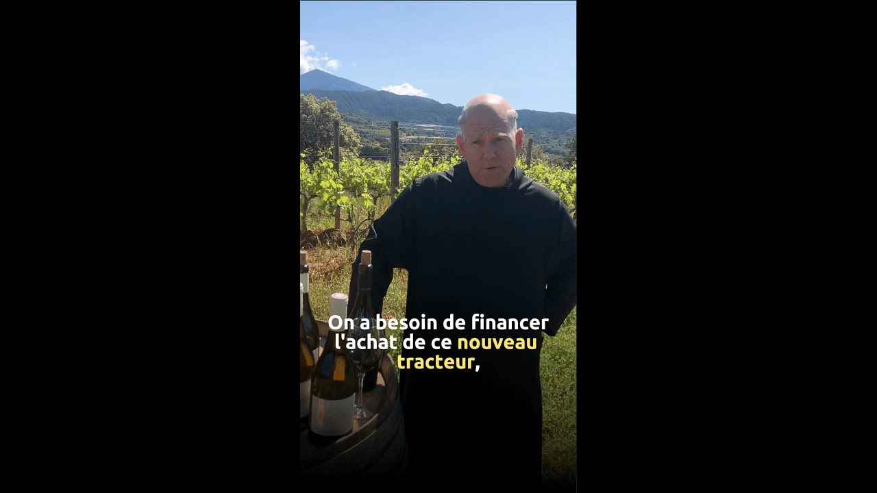 Opération vin objectif 5000 bouteilles   Abbaye du Barroux & Divine Box