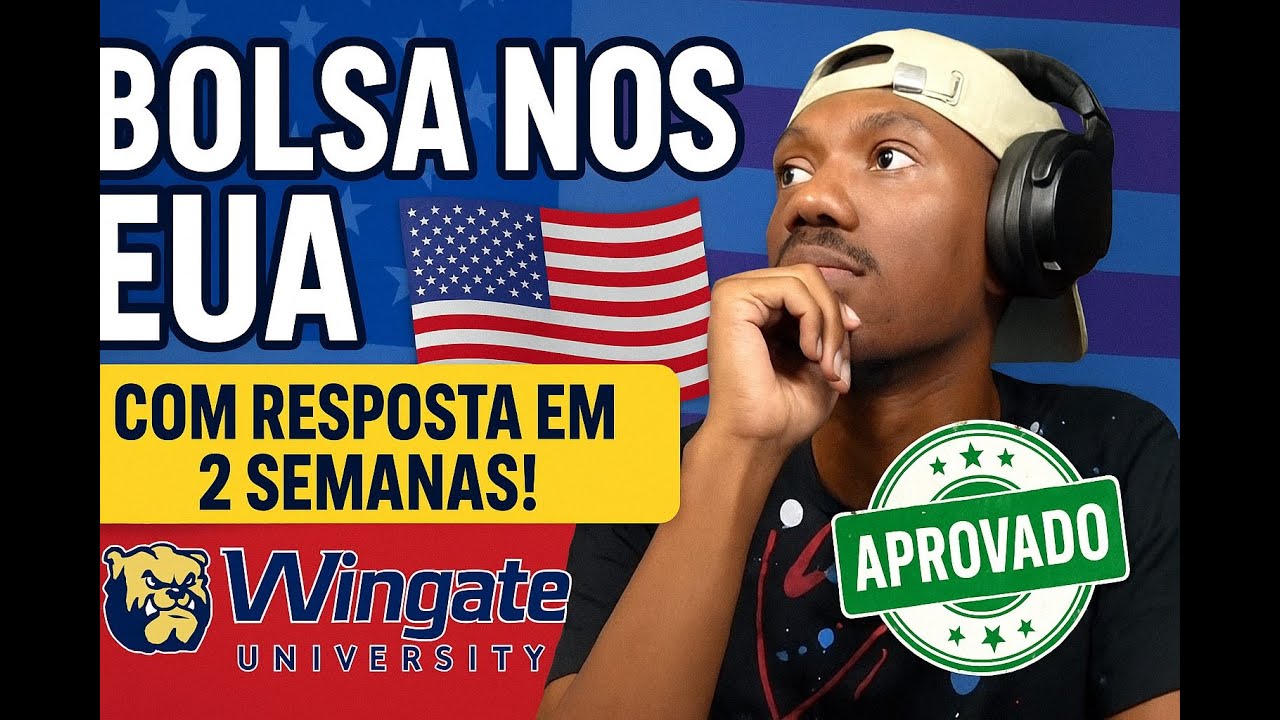 COMO FUI ACEITO COM BOLSA NOS EUA EM APENAS 2 SEMANAS! 🇺🇸