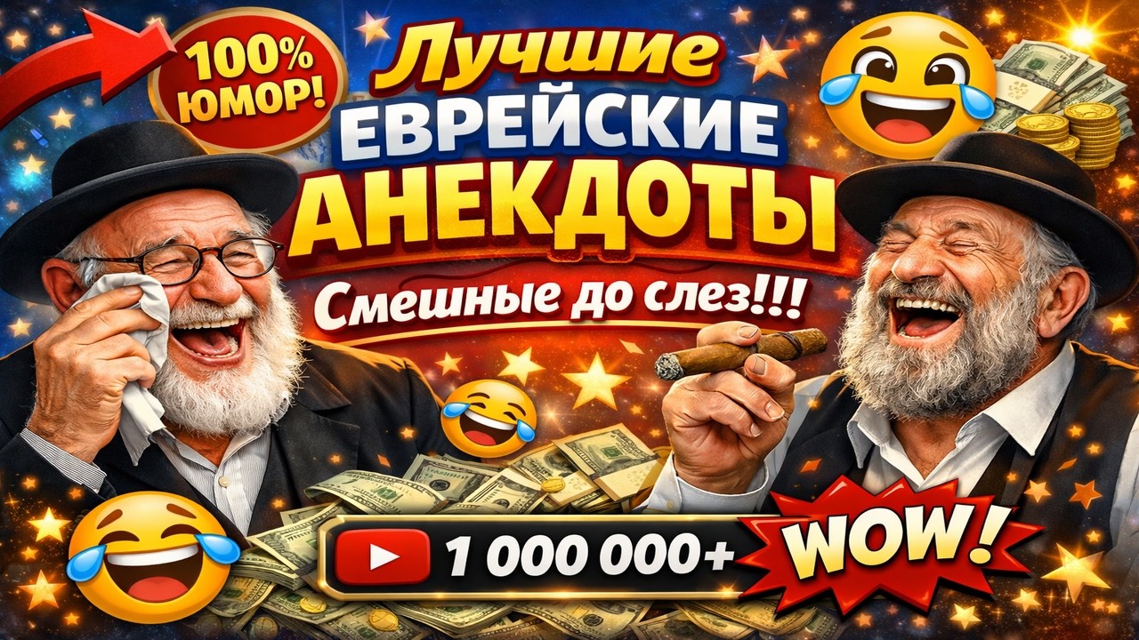 Лучшие ЕВРЕЙСКИЕ АНЕКДОТЫ Смешные до слез!!!