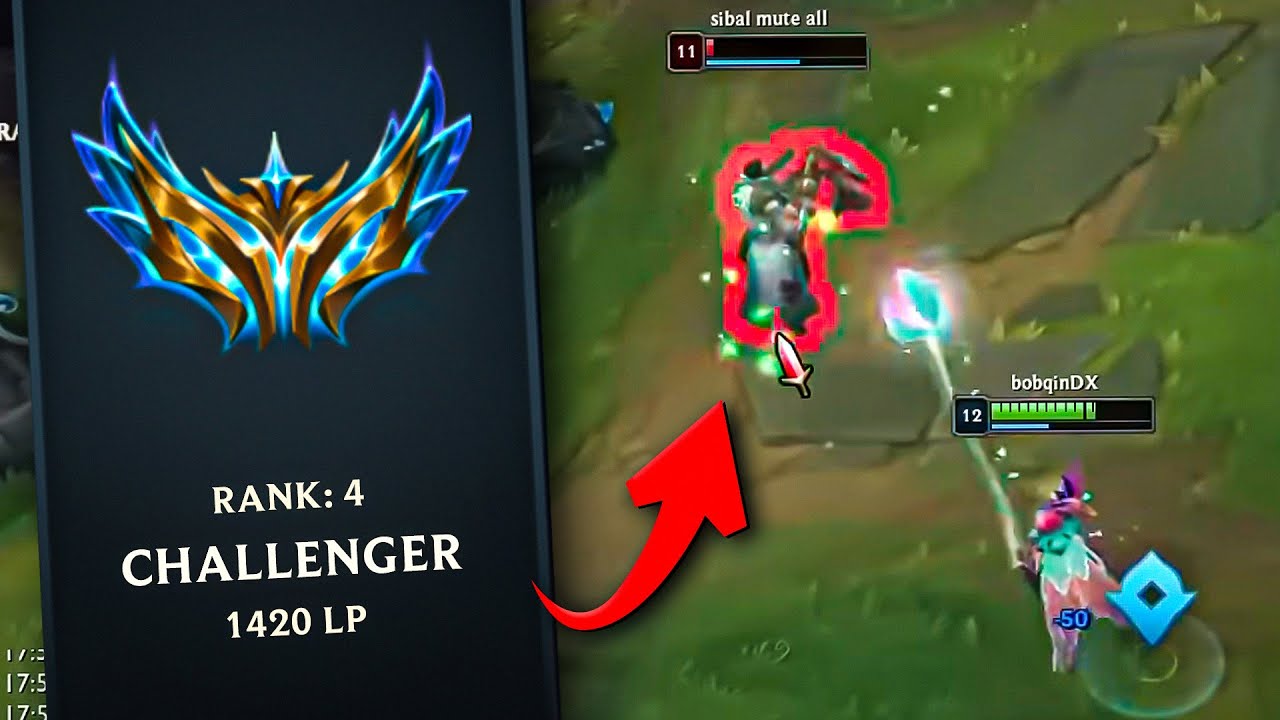 Showing 1400 LP Pro player how scary my Leblanc is... *RANK 4 NA*