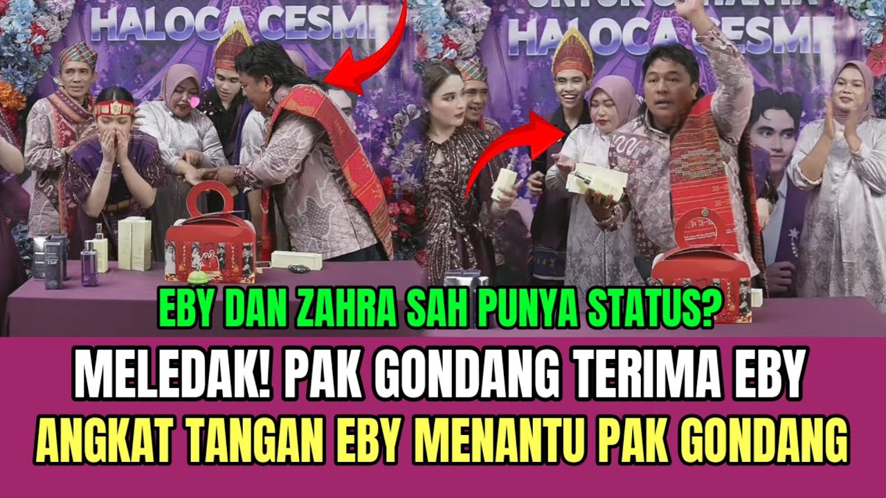 MELEDAK! Pak Gondang Terima Eby, Angkat Tangan Eby Menantu Pak Gondang!