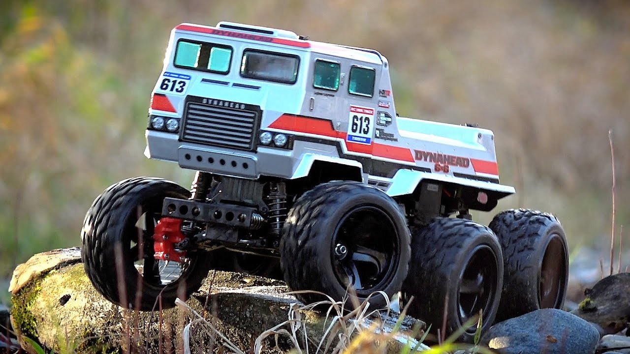 Tamiya DYNAHEAD 6x6 Hits the Trails