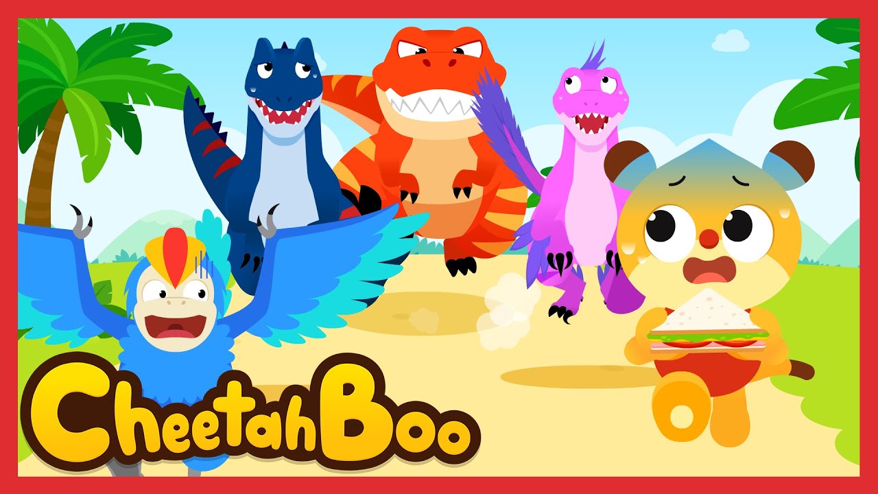 [🎉NEW] I&rsquo;m gonna eat you all! | Dino Hunter | Nursery rhymes & Kids Song | #Cheetahboo