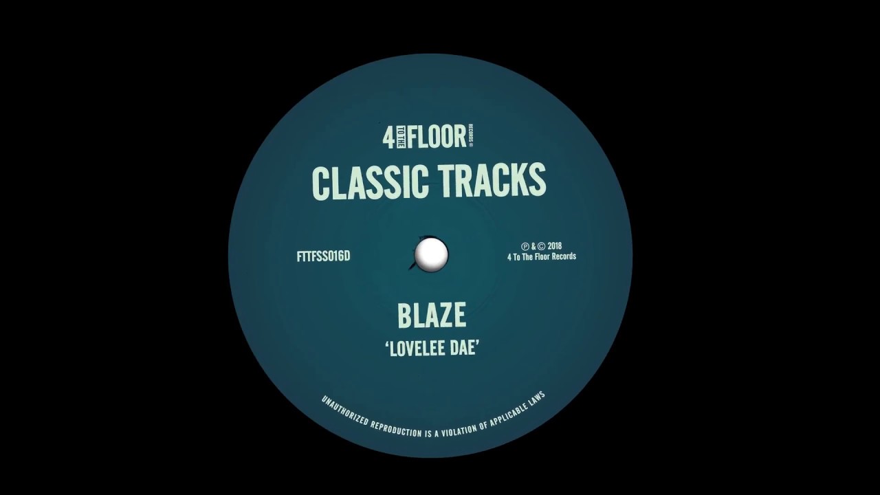 Blaze 'Lovelee Dae' (Primitive Dub)