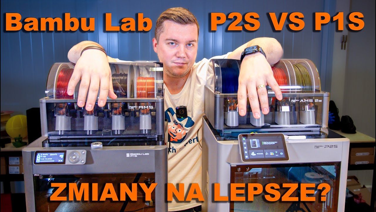 Bambu Lab P2S VS P1S - Co się zmieniło?