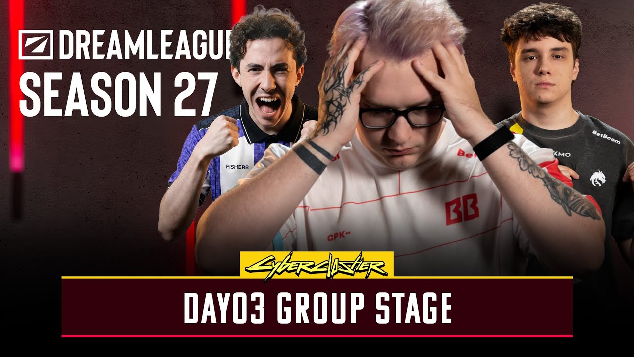 [LIVE] ⚔️BB Team vs OG ⚔️Liquid vs TSpirit ⚔️Nemesis vs Nigma 🏆 DreamLeague Season 27 - Day 3