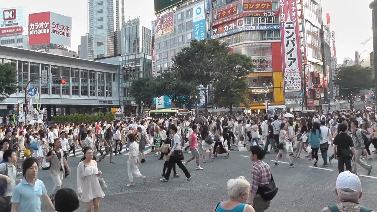 Japonia 8 - PIES  HACHIKO,  ULICE  TOKIO