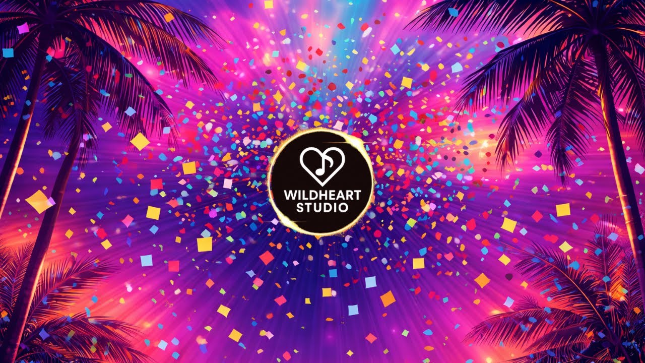 Color Falling Like Rain | Ambient Tropical Loop