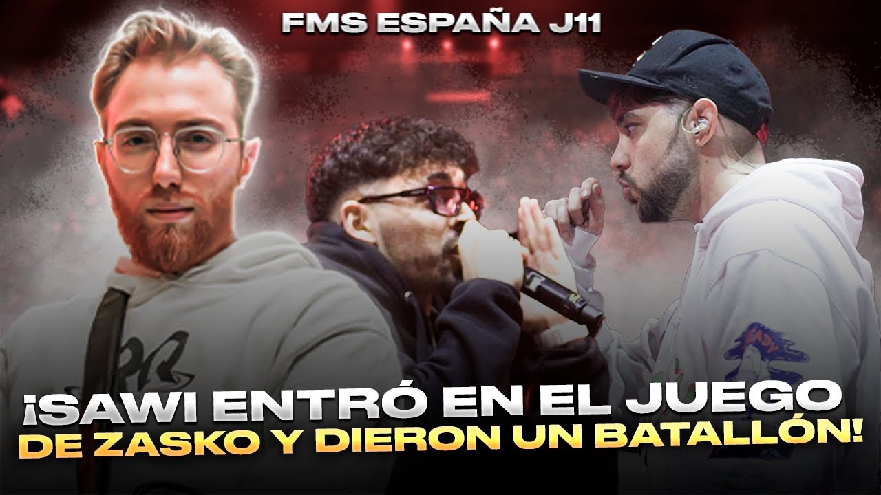 ¡SAWI ENTRÓ EN EL JUEGO DE ZASKO Y DIERON UN BATALLÓN! | ZASKO VS SAWI ELEKIPO FMS ESPAÑA J11