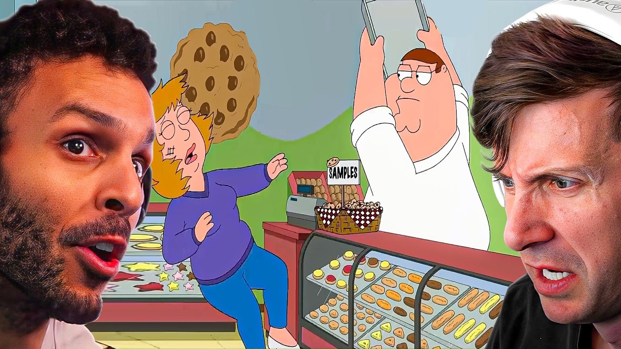 Reacting to the most SUS Family Guy moments