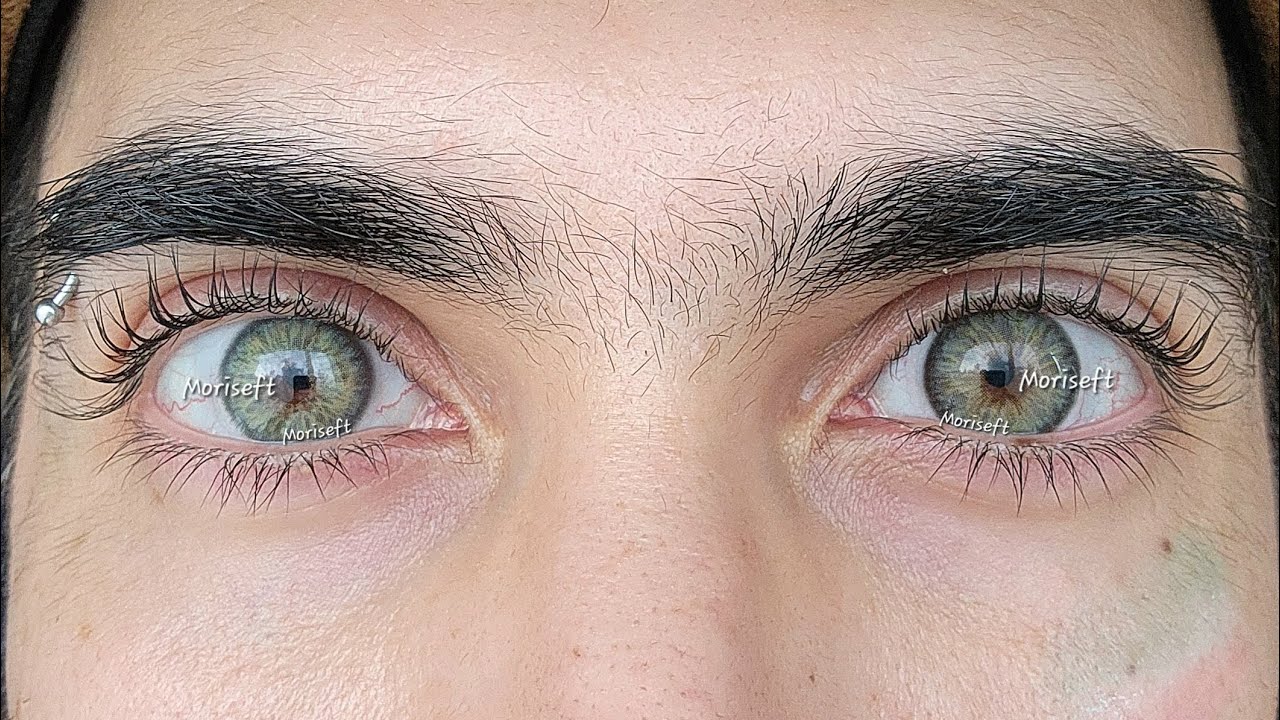 Urban Layer Breeze Gray Vs Cleopatra Gray #moriseft #moorft #contactlenses #compilation #viral #eyes