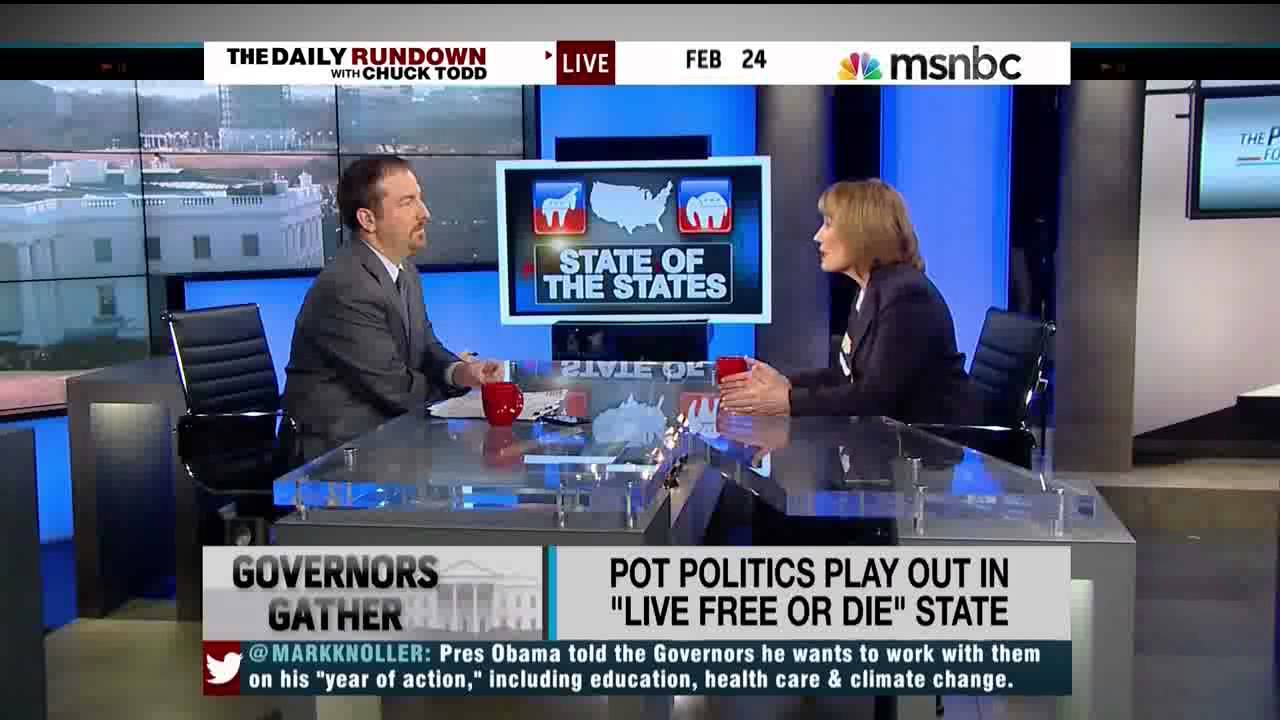 New Hampshire Gov. Maggie Hassan on MSNBC's Daily Rundown