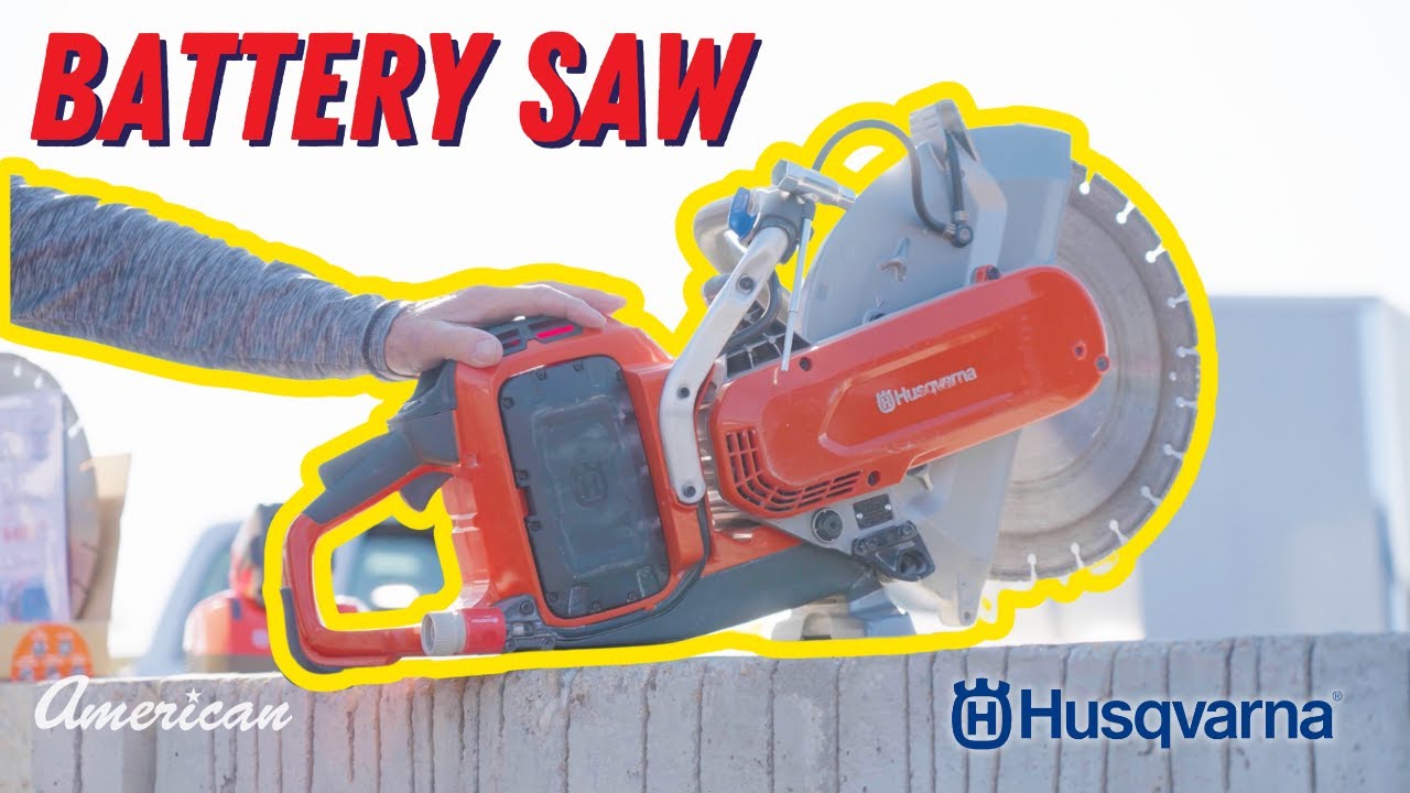 Husqvarna Battery Powered Hot Saw