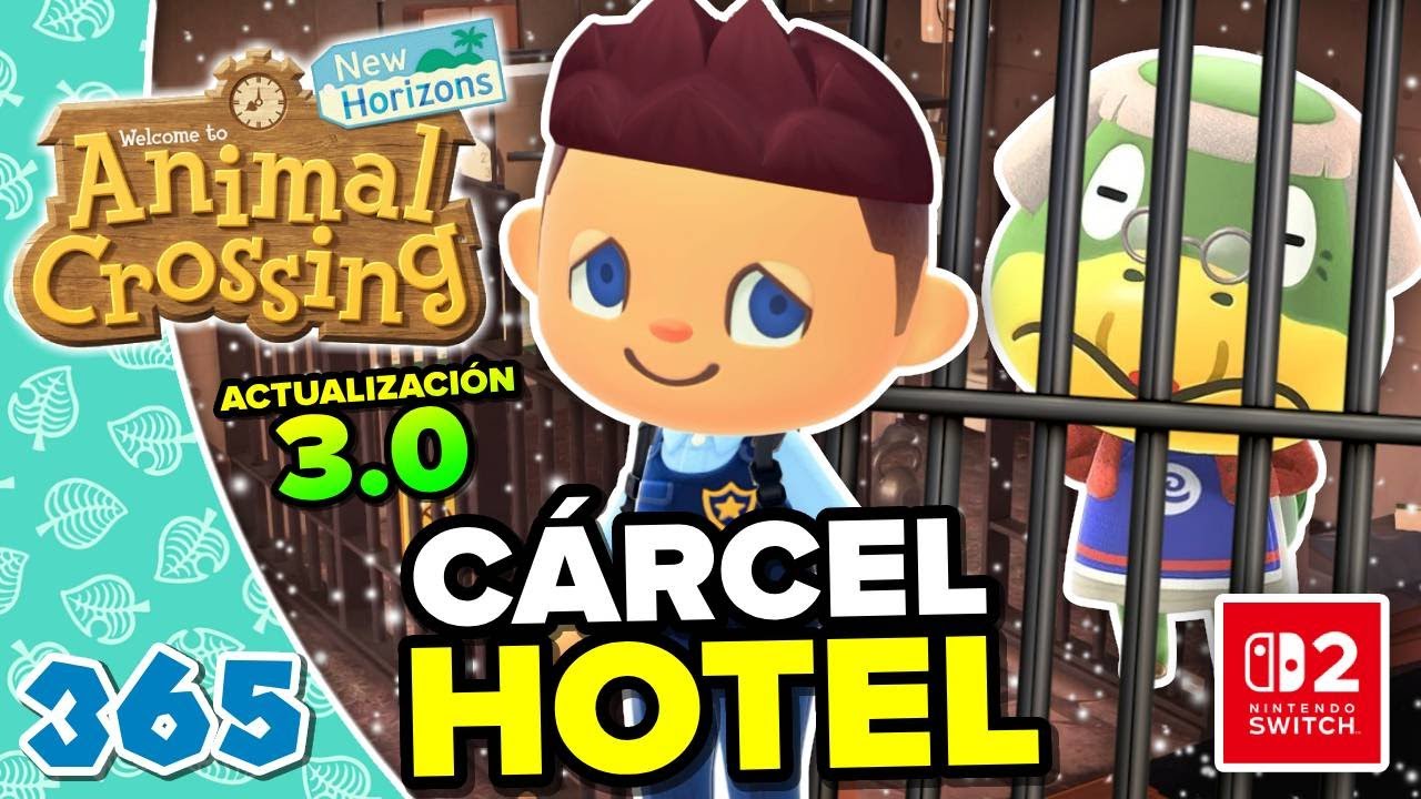 CONSTRUYO UNA CÁRCEL PARA LOS TURISTAS DEL HOTEL! ANIMAL CROSSING NEW HORIZONS 