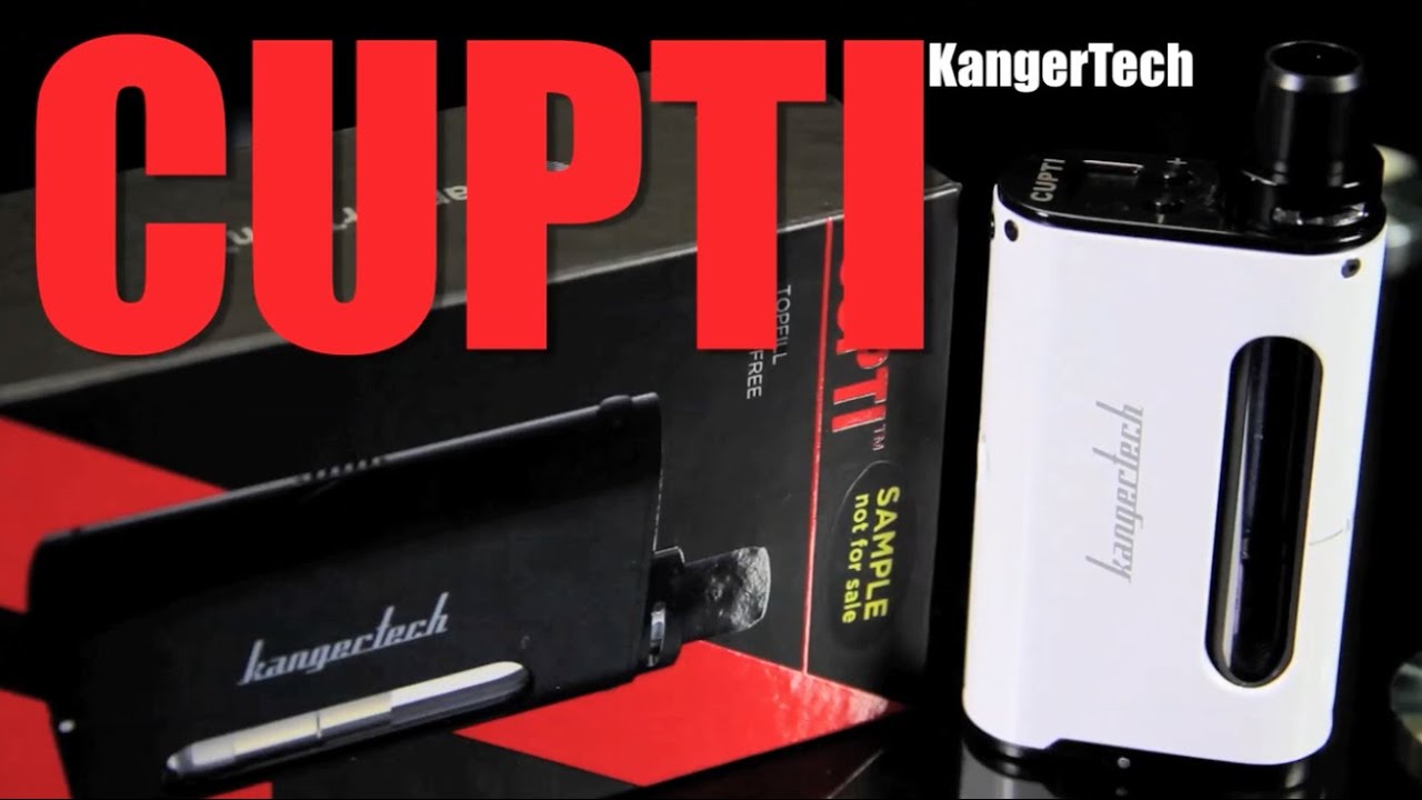 CUPTI BOX MOD ~ ALL IN ONE KIT~ by: KangerTech (Full Review)(STARTER KIT)