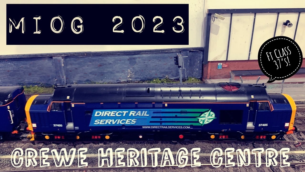 Modern Image O Gauge Model Railway Exhibition 🚆 - Ft. Class 08 + 150 + 37 & More! 📸 4K UHD