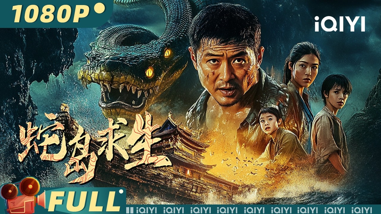 【Multi Sub】《蛇岛求生》Python Island: Venom Tide 生化巨蟒觉醒血洗孤岛 探险队误入毒海禁区 浴血逃亡绝境求生【怪兽 动作 惊悚 | iQIYI大电影】