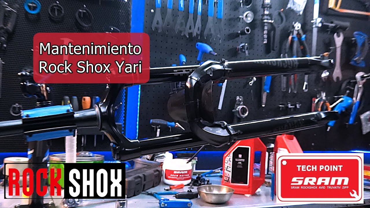 Mantenimiento Rock Shox Yari tutorial