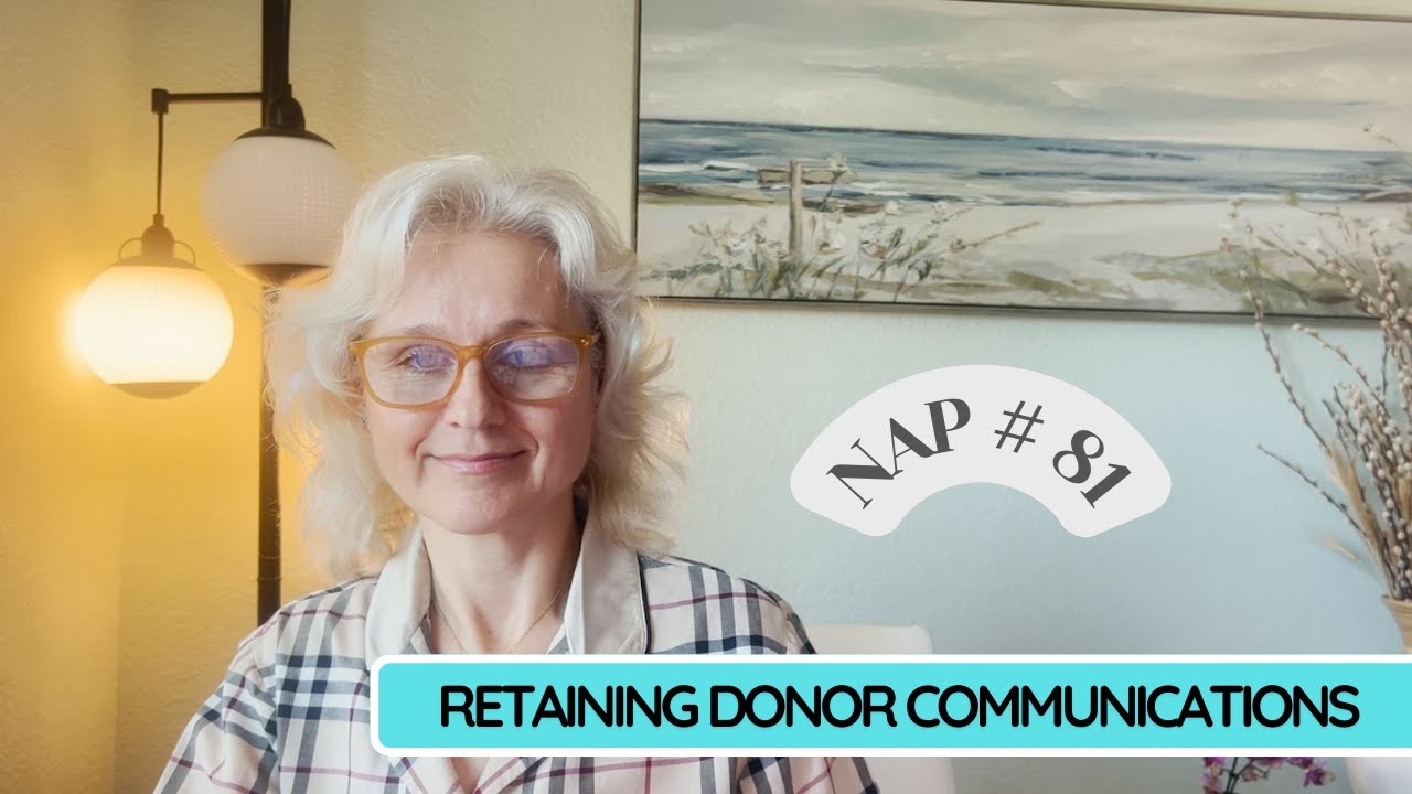 NAP 81 &ndash; Retaining Donor Communications