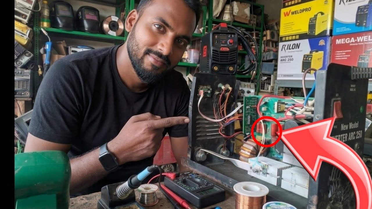 ARC 200 मशीन में रेड लाइट (OC) जल रही है? ऐसे ठीक करें| ||Step-by-Step|| #ocproblem #weldingmachine