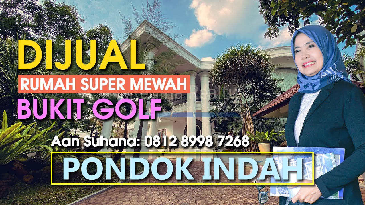 DIJUAL RUMAH SUPER MEWAH  PONDOK INDAH