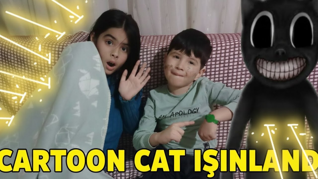 🫣 Cartoon Cat evimize ışınlandı 😳😲‼️ #çocuk #funny  #nastya 