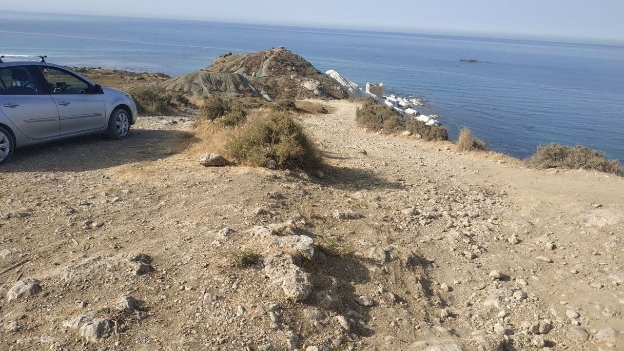 Agrigento - strada per Punta Bianca