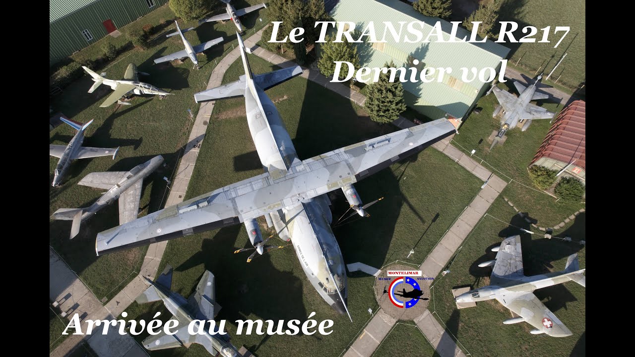 LE TRANSALL R217 du Musée Européen de l'Aviation de Chasse Arrivée - Interview et visite de l'avion