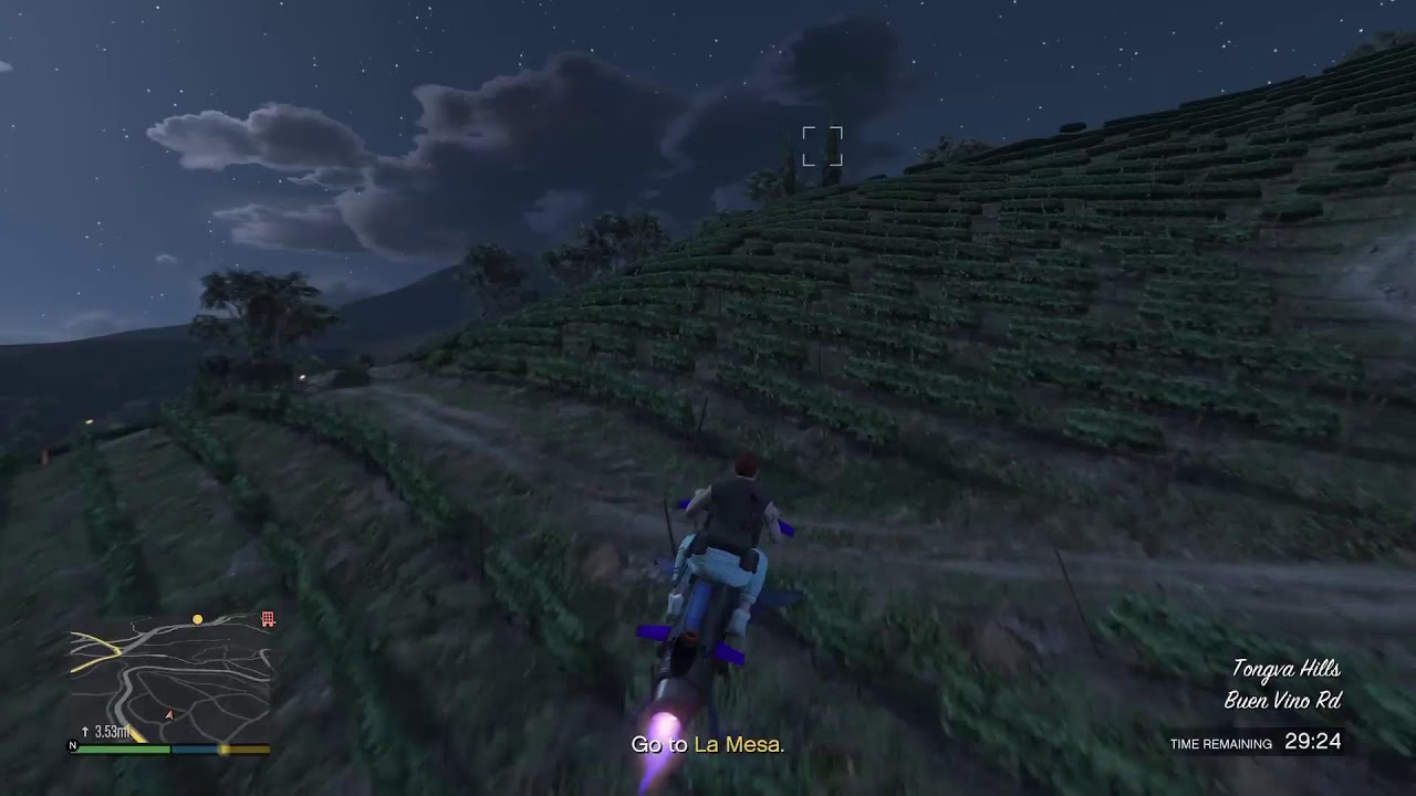 I am playing GTA 5 with my friends. Doing missions and selling everything.