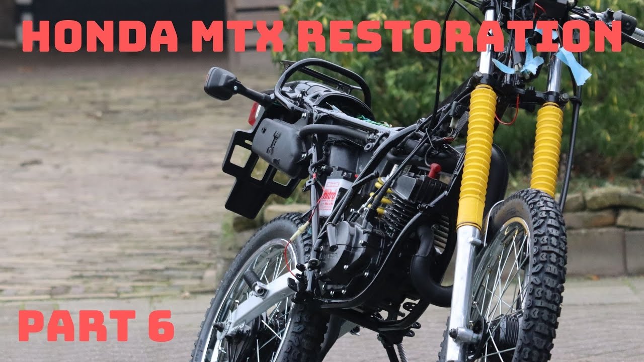 Honda MTX Restoration [PART 6] - Let The Build Begin!