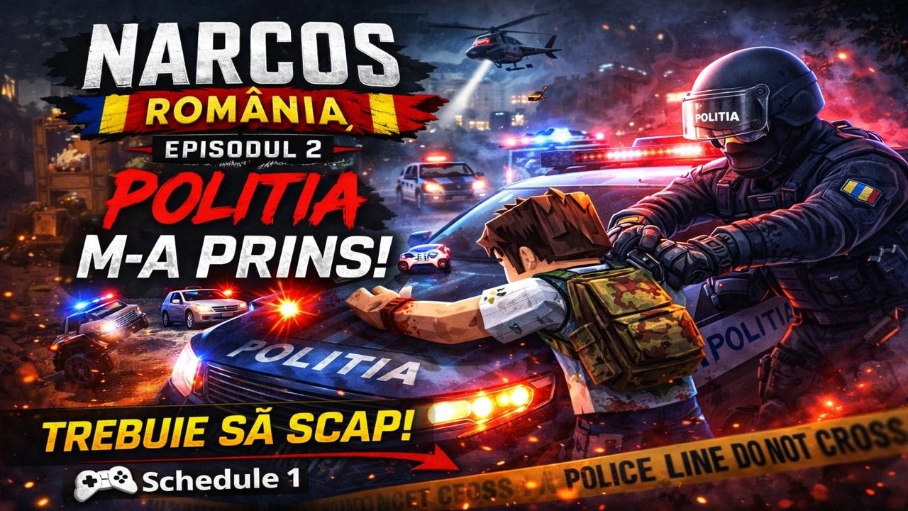 Narcos România EP.2 |  M-A PRINS Poliția! 🚔💥 | Schedule 1