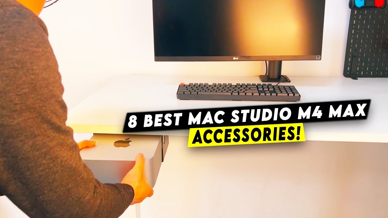 8 najlepszych akcesori&oacute;w do komputera Mac Studio M4 Max!🔥🔥✅