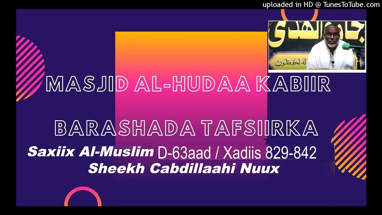 KITAABKA SAXIIX AL-MUSLIM SHEIKH ABDILLAHI NOUH