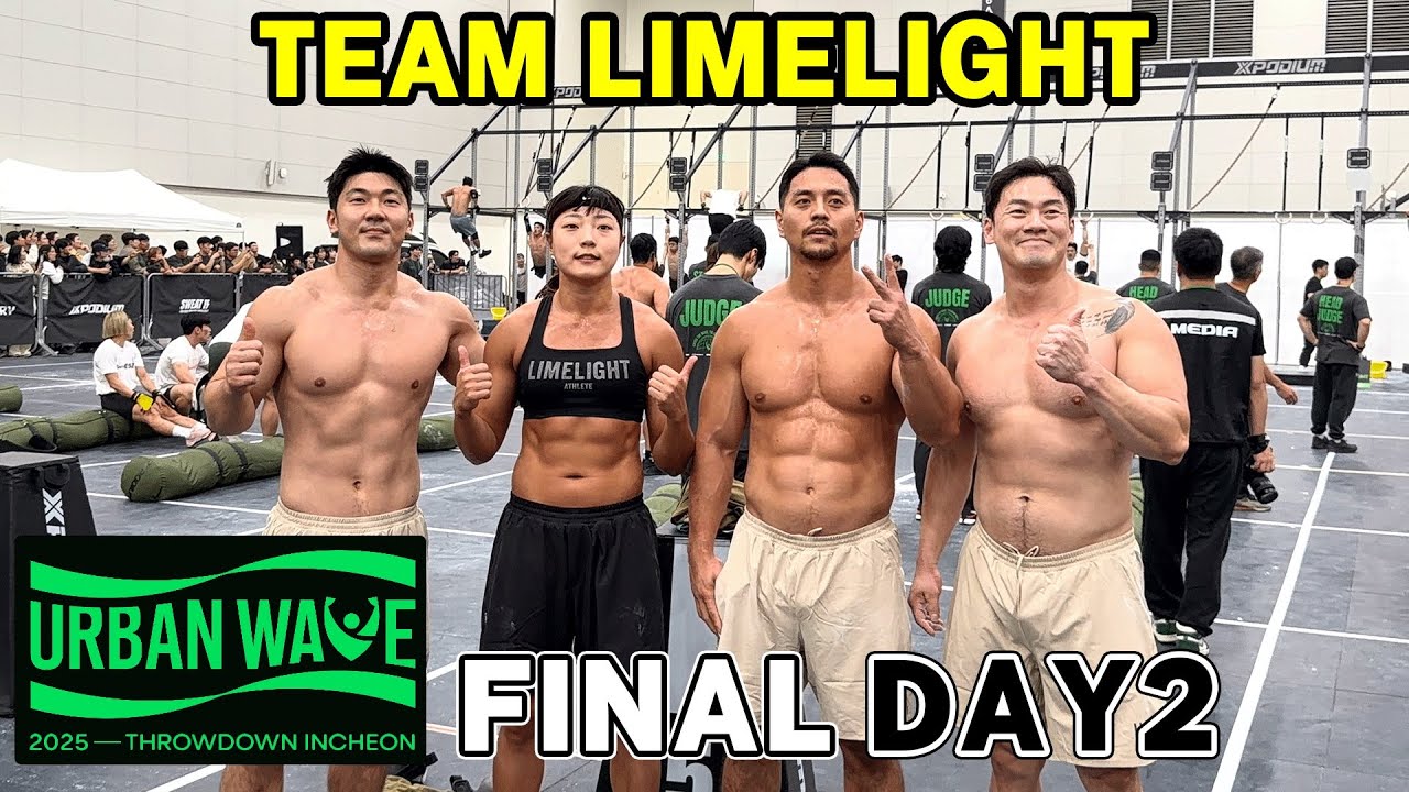TEAM LIMELIGHT (URBAN WAVE CROSSFIT) DAY 2
