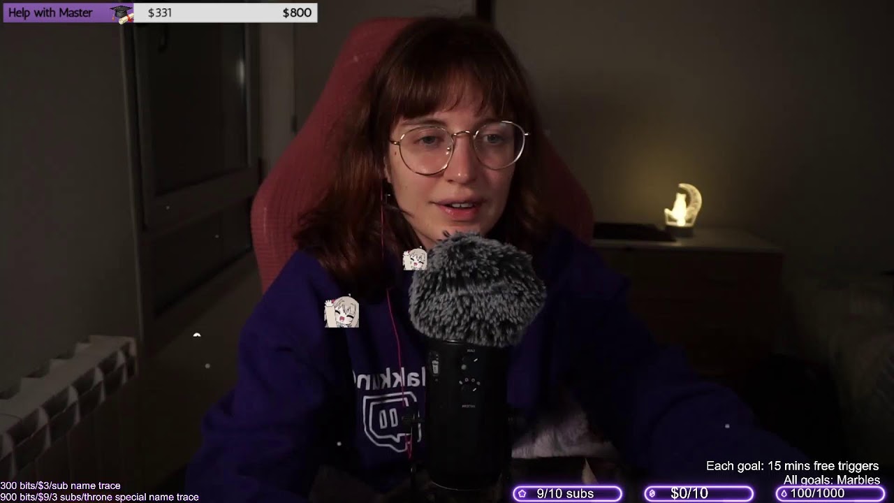 Emisión en directo de Hakkune ASMR