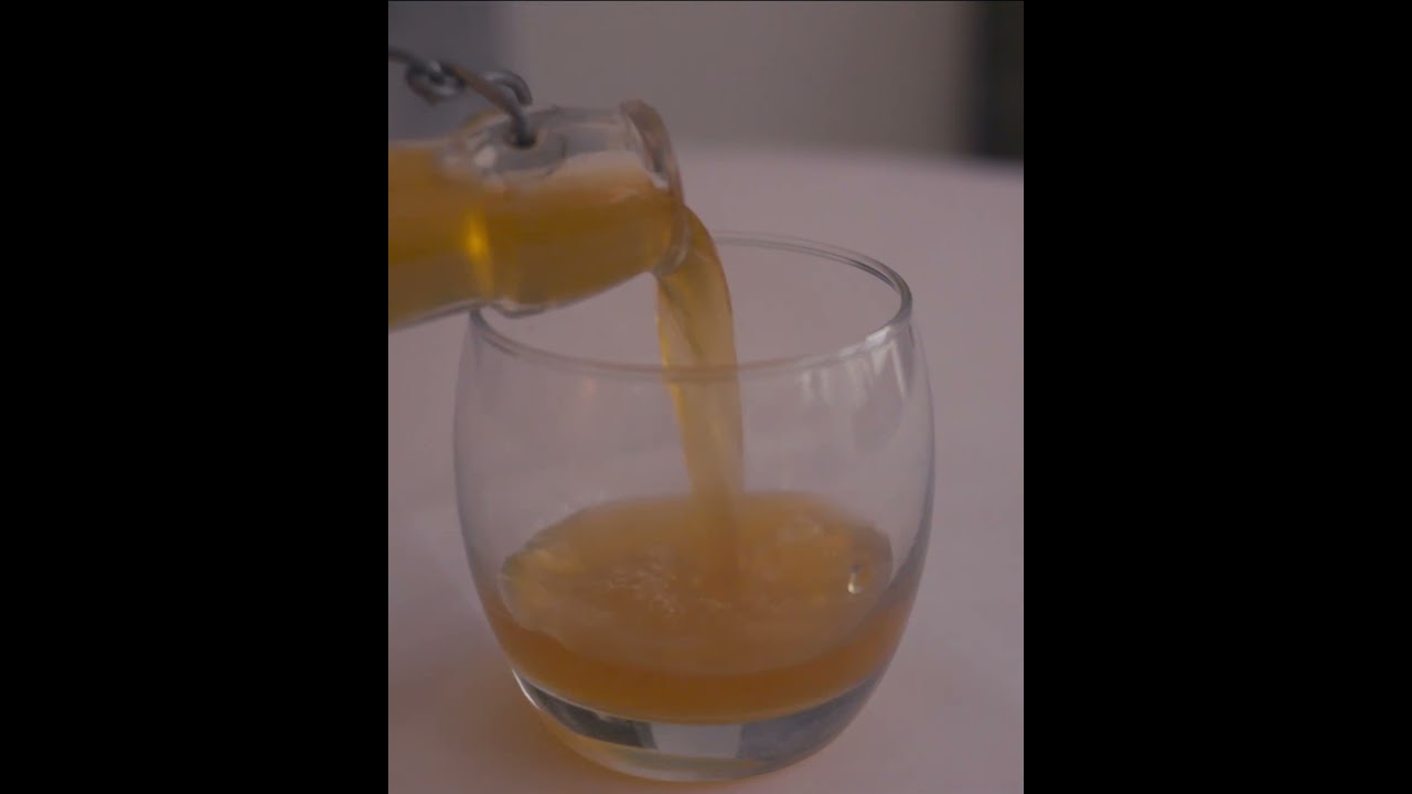 Quick and Easy - Orange kombucha