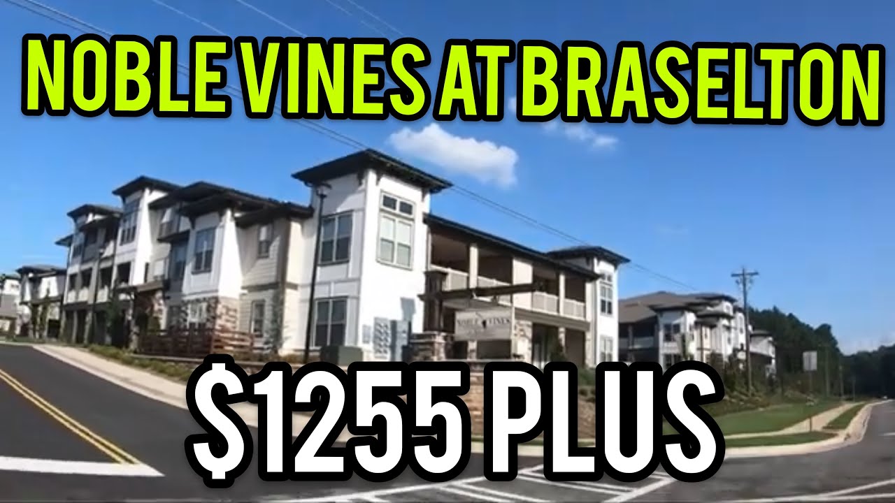 Luxury Apartments.4K Quality. Neighborhood Drive in Noble Vines at Braselton. $1255 Plus a month.