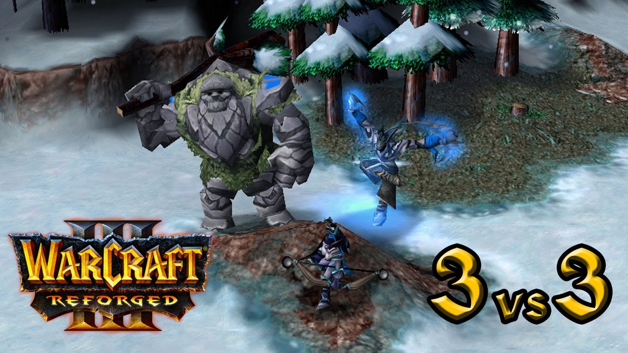 Warcraft 3 Reforged Ranked 2024 // 3vs3 - Al final se pudo