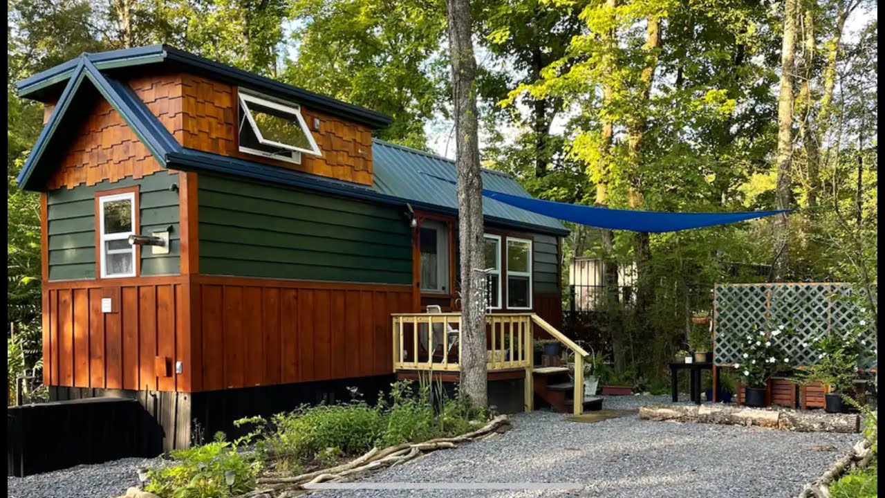 ПРОДАНО!!!!!!(Airbnb) Невероятный крошечный дом 8’x26’, построенный по индивидуальному заказу в н...