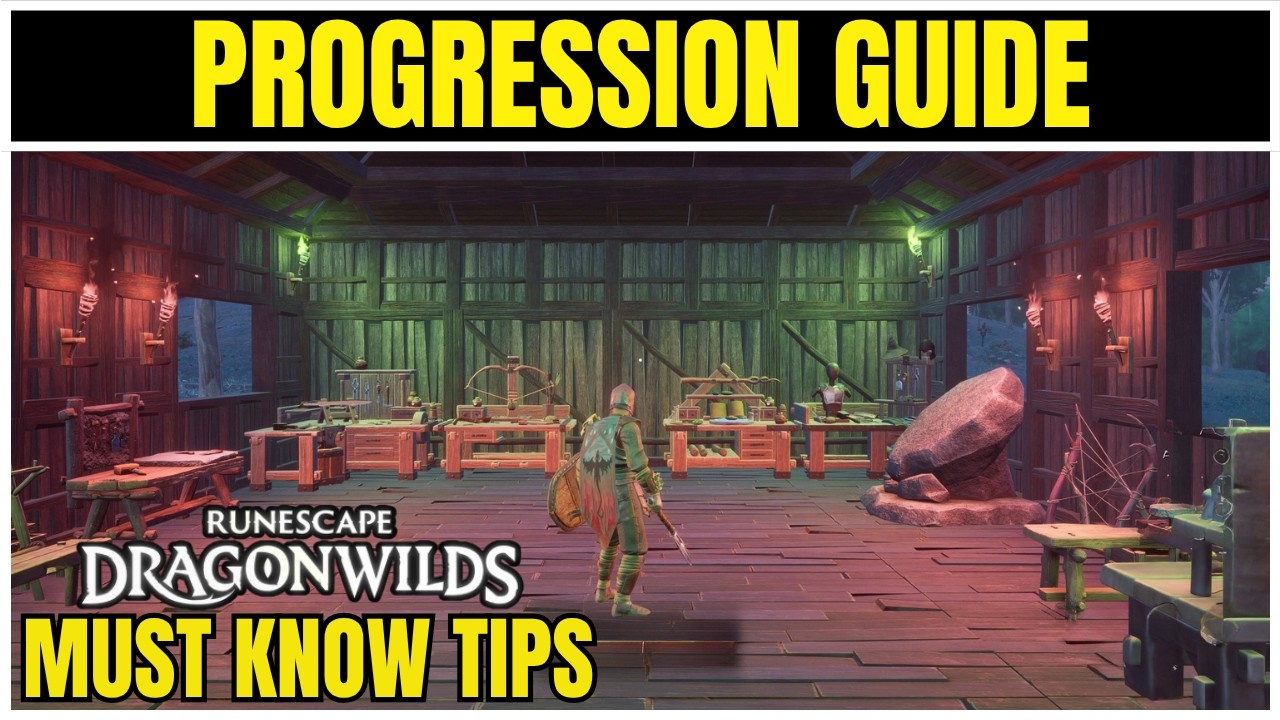 Гайд по прогрессии в RuneScape Dragon Wilds 1.0: хватит стоять на месте!