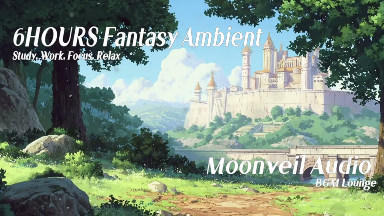 🌿[6 Hours Fantasy BGM] 용사 힘멜을 만나러 가는 모험｜작업용 판타지음악｜Quiet Afternoon Fantasy Ambient for Deep Focus